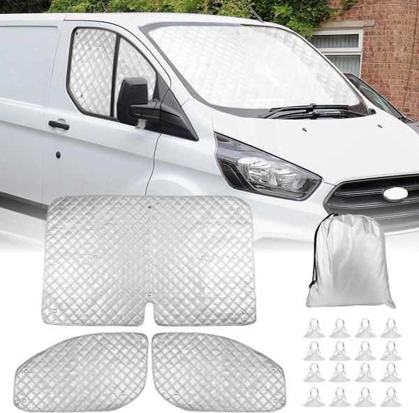 Sunshades |  For Ford Transit 2006-2014 Internal Thermal Blinds Window Cover Blind Sunshade Sun Visor Shade Block Cover Kit Exterior Accessories Sunshades