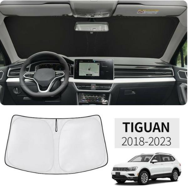 Sunshades |  For Volkswagen Vw Tiguan Mk2 2016 2023 Car Nano Insulat Windshield Sunshade Front Window Sun Shade Visor Interior Accessories Exterior Accessories Preto