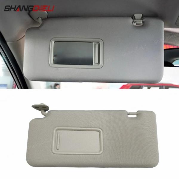 Sunshades |  Left Side Sun Visor With Mirror For Nissan Tiida 2005 2006 2007 2008 2009 2010 Exterior Accessories Sunshades