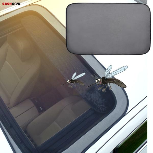 Sunshades |  Magnetic Moonroof Sunroof Net Cover Awnings Shade Moon Roof Mesh Camping Bug Screen Sunlight Road Trip Summer For Van Suv Tent Exterior Accessories Sunshades