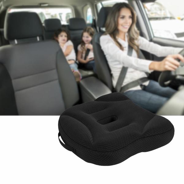 Car Seat Covers |  Portable Car Seat Booster Cushion Heightening Height Boost Mat Breathable Driver Expand Field Of View Lift Interior Seat Pad Car Seat Covers Car Seat Covers