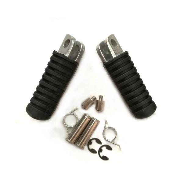 Pedals & Pegs |  Motorcycle Accessories Front Pedals Rubberized Pedal Pads Front Stirrups For Kawasaki Ninja 650R 1000 Versys 650 1000 Er6N Motorcycle Parts Pedals & Pegs