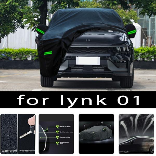 Car Covers |  For Lynk&Co 01 Outdoor Protection Full Car Covers Snow Cover Sunshade Waterproof Dustproof Exterior Car Accessories Car Covers Car Covers