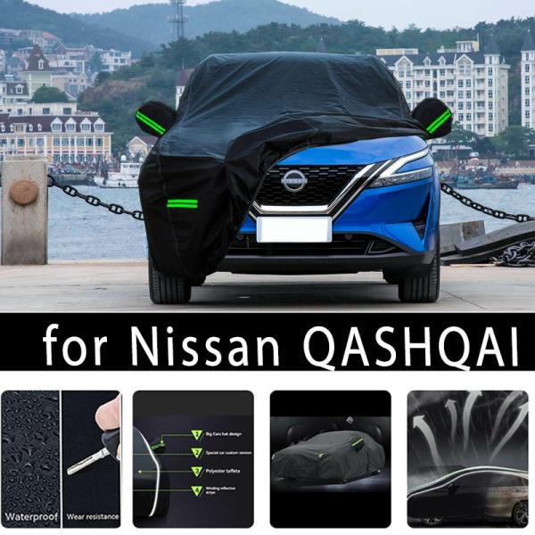 Car Covers |  For Nissan Qashqai Outdoor Protection Full Car Covers Snow Cover Sunshade Waterproof Dustproof Exterior Car Accessories Car Covers Car Covers