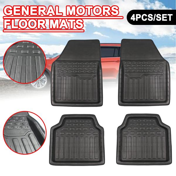 Floor Mats |  4Pcs Universal Floor Mat For Suv Sedan Not-Slip Waterproof Car Mat For Bmw X5 E70 For Vw Touareg Car Accessories Floor Mats Floor Mats