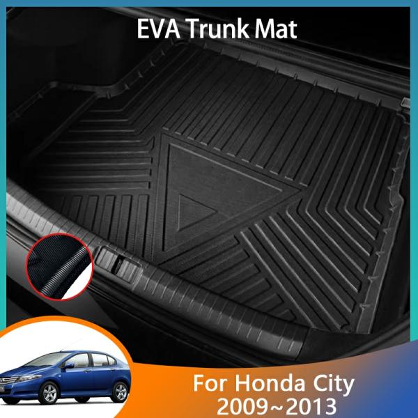 Floor Mats |  Car Trunk Mat For Honda City Gm2 Gm3 2009~2014 2010 2013 2012 Accessorie Eva Floor Tray Waterproof Liner Cargo Boot Carpet Parts Floor Mats Floor Mats