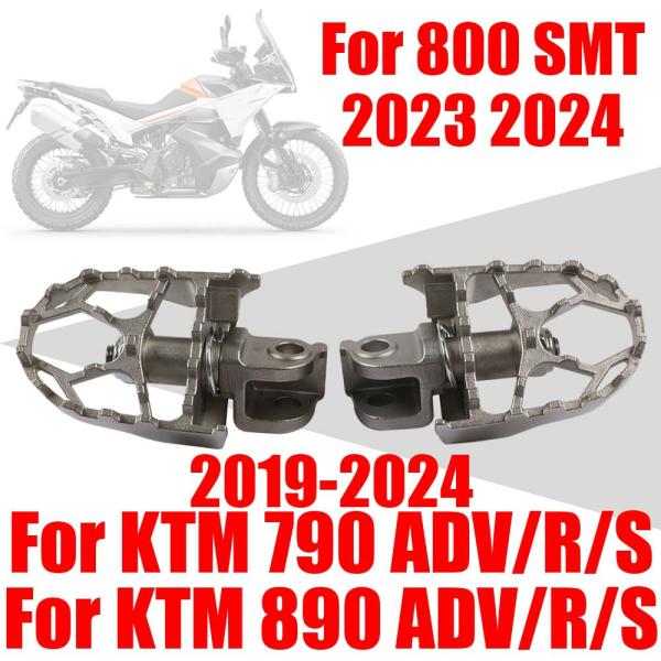 Pedals & Pegs |  For Ktm 790 890 Adventure Adv R S 790R 890R 2019 2024 890 Smt Motorcycle Accessories Footrest Foot Peg Rest Pedals Footpegs Motorcycle Parts Pedals & Pegs