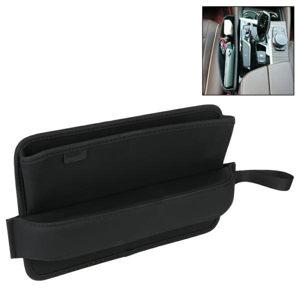 Stowing Tidying |  Car Seat Gap Slot Storage Box Stowing Tidying Interior Accessories Phone Key Holder Seat Slit Gap Pocket Gap Plug Filler Leather Interior Accessories Stowing Tidying