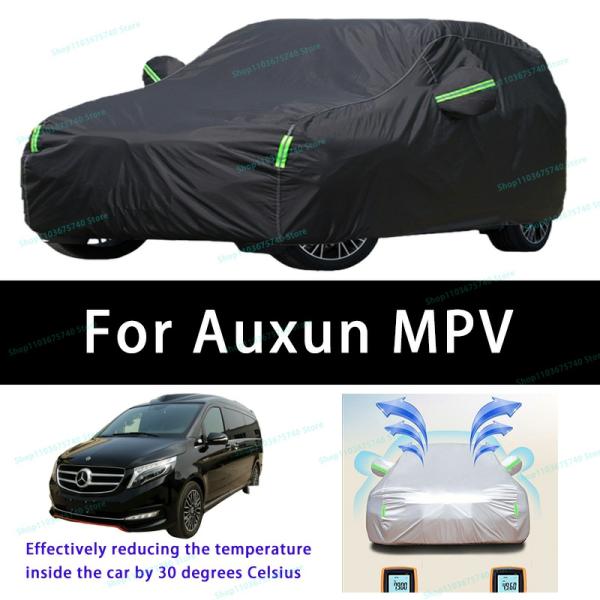 Car Covers |  For Auxun Mpv Outdoor Sun Protection Uv Cooling And Exposure To Sunlight Dustproof And Rainproof Car Covers Car Covers