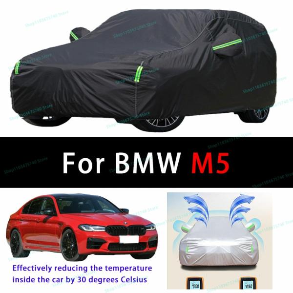 Car Covers |  For Bmw M5 Outdoor Sun Protection Uv Cooling And Exposure To Sunlight Dustproof And Rainproof Car Covers Car Covers