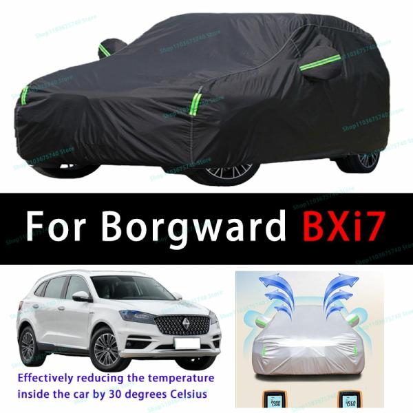 Car Covers |  For Borgward Bxi7 Outdoor Sun Protection Uv Cooling And Exposure To Sunlight Dustproof And Rainproof Car Covers Car Covers