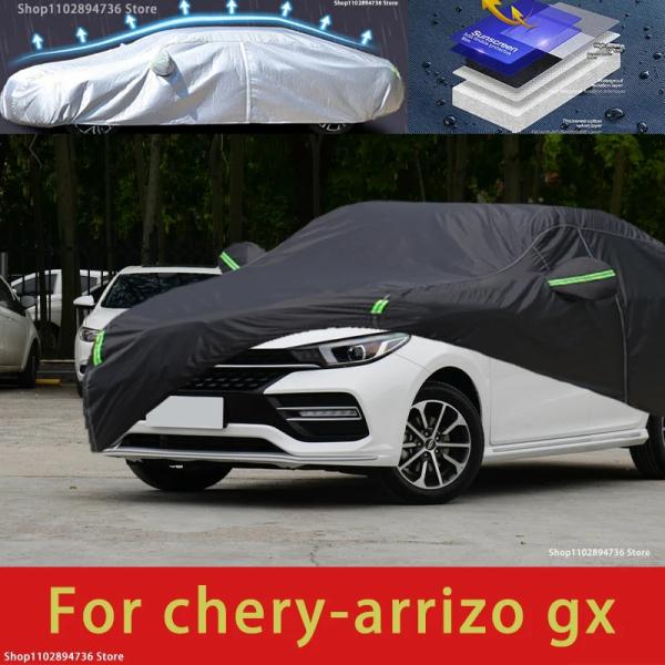 Car Covers |  For Chery Arrizo Gx Fit Outdoor Protection Full Car Covers Snow Cover Sunshade Waterproof Dustproof Exterior Black Car Cover Car Covers Car Covers