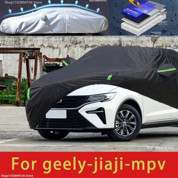 Car Covers |  For Geely Jiaji Fit Outdoor Protection Full Car Covers Snow Cover Sunshade Waterproof Dustproof Exterior Black Car Cover Car Covers Car Covers