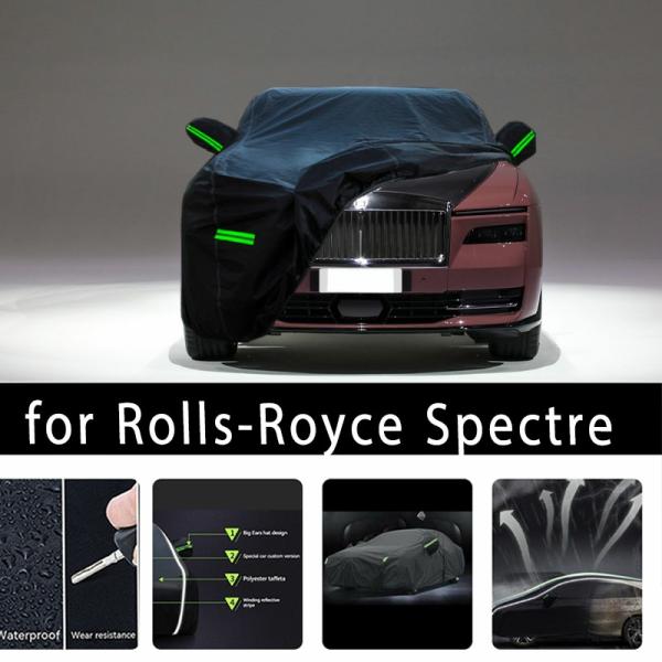 Car Covers |  For Rolls Royce Spectre Outdoor Protection Full Car Covers Snow Cover Sunshade Waterproof Dustproof Exterior Car Accessories Car Covers Car Covers