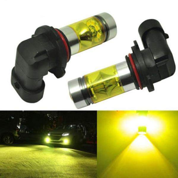 Lighting |  New 2X 9005 H10 9145 3000K Yellow 100W Led Headlight Bulbs Kit Fog Light Lighting Lighting